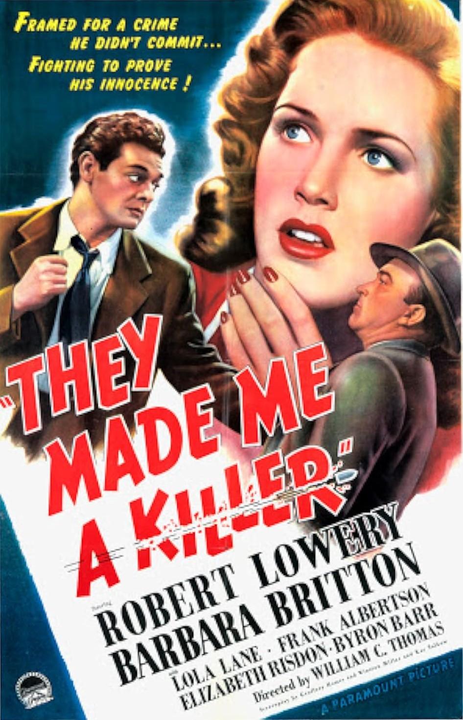 They Made Me a Killer (1946) Cover