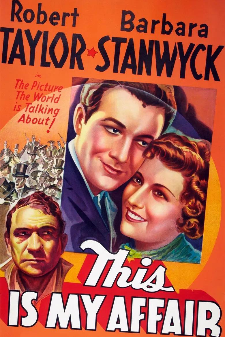 This Is My Affair (1937) Cover