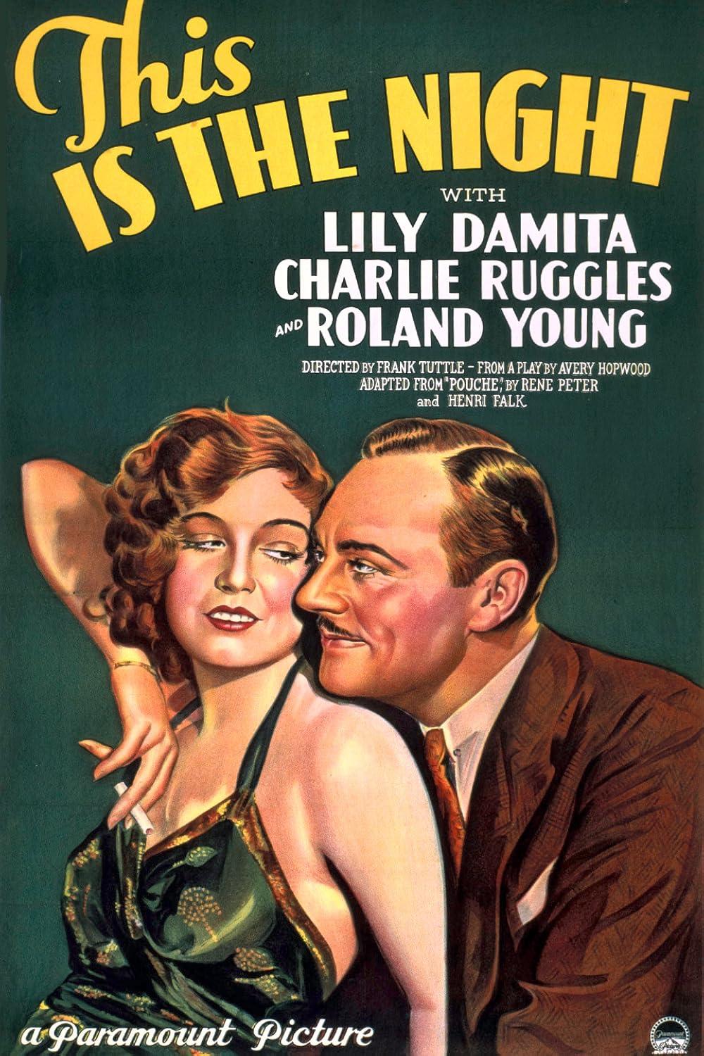 This Is the Night (1932) Cover