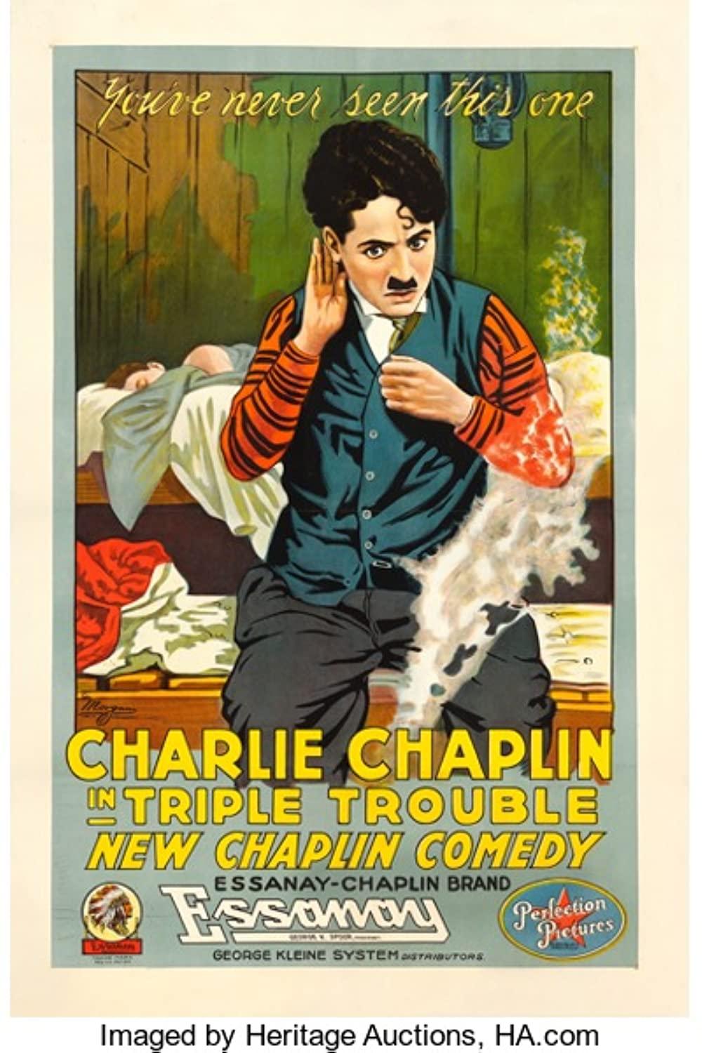 Triple Trouble (1918) Cover