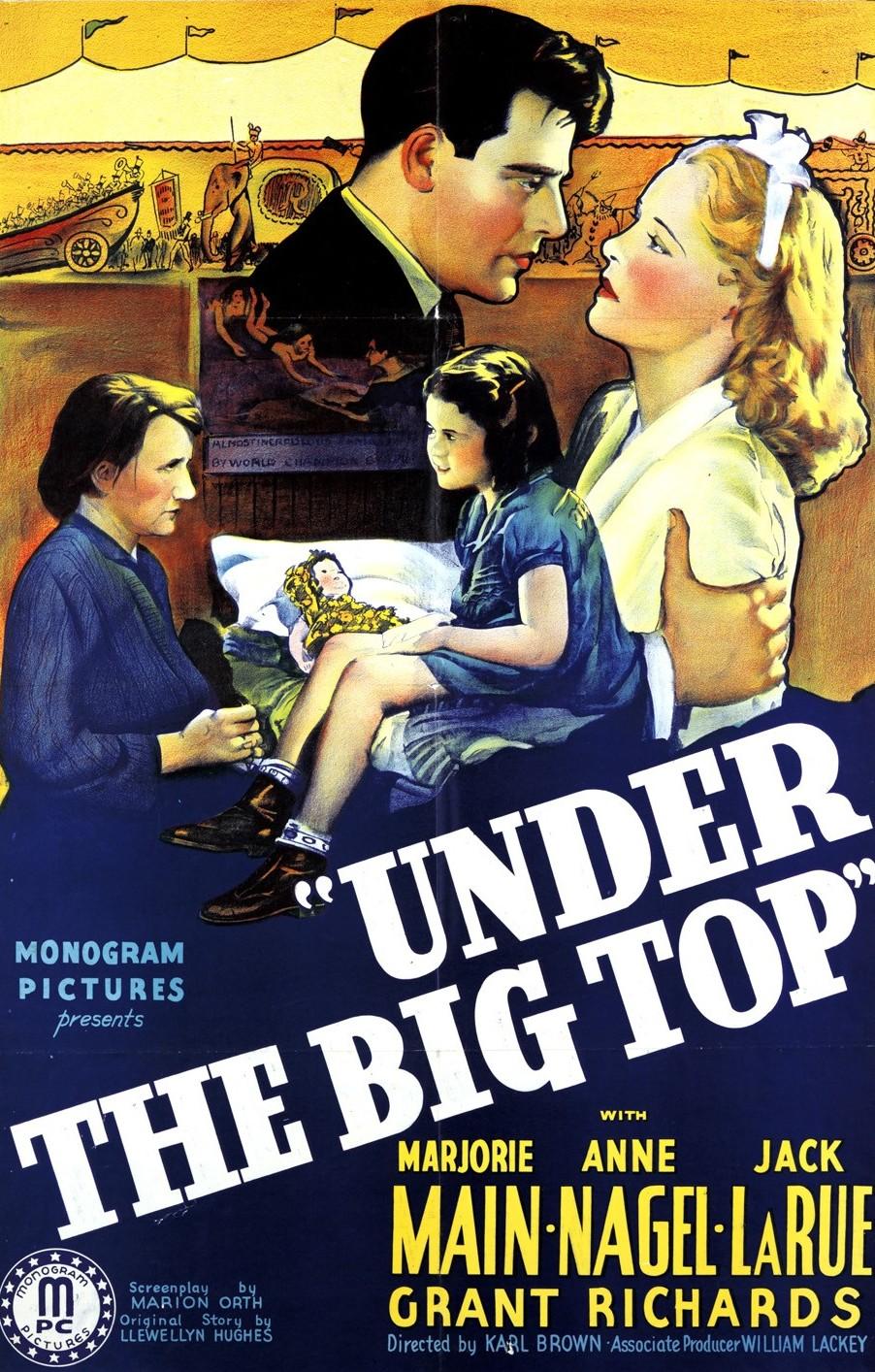 Under the Big Top (1938) Cover
