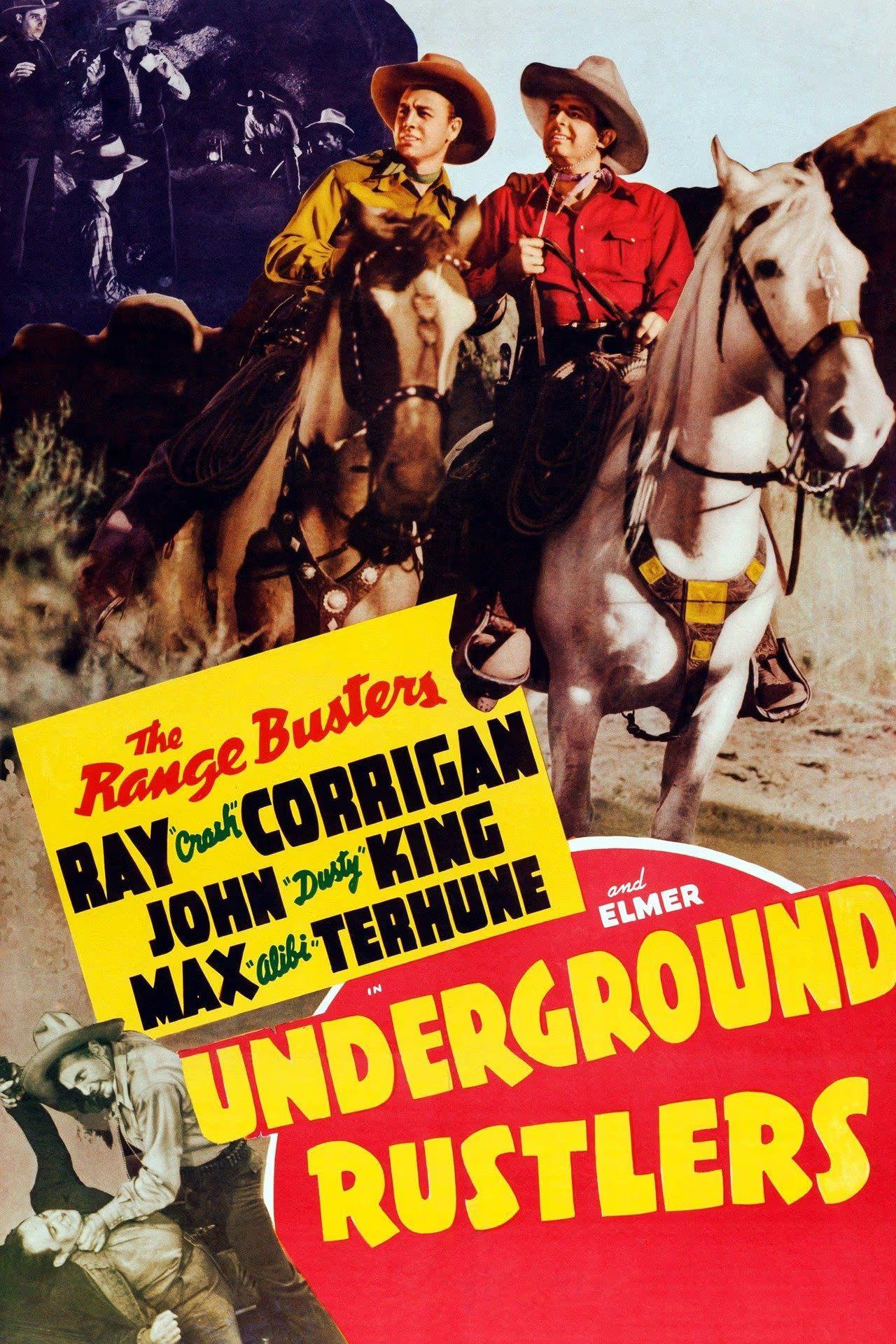 Underground Rustlers (1941) Cover