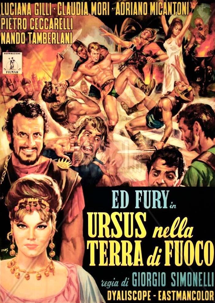 Ursus nella terra di fuoco (1963) Cover