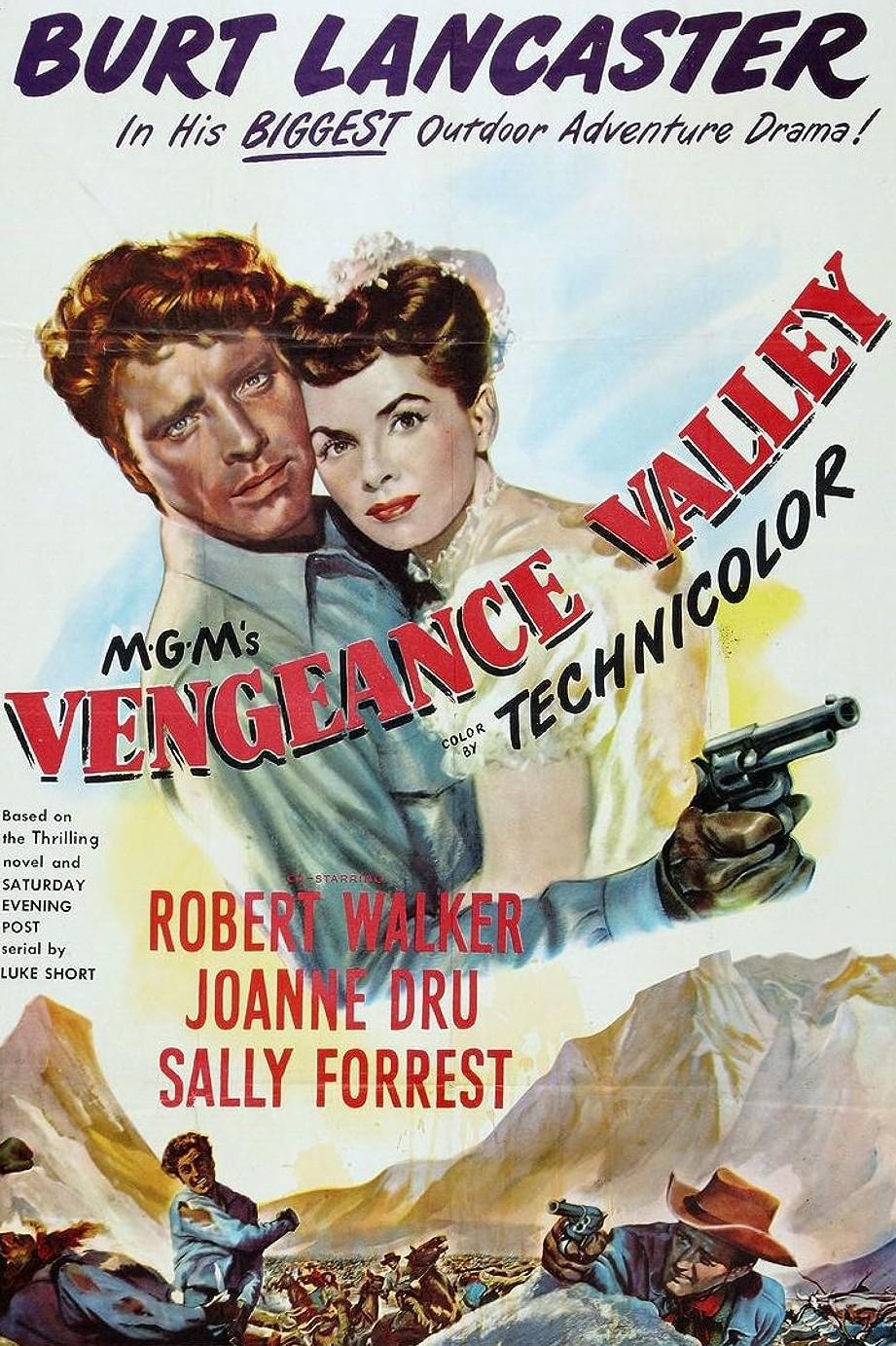 Vengeance Valley (1951) Cover
