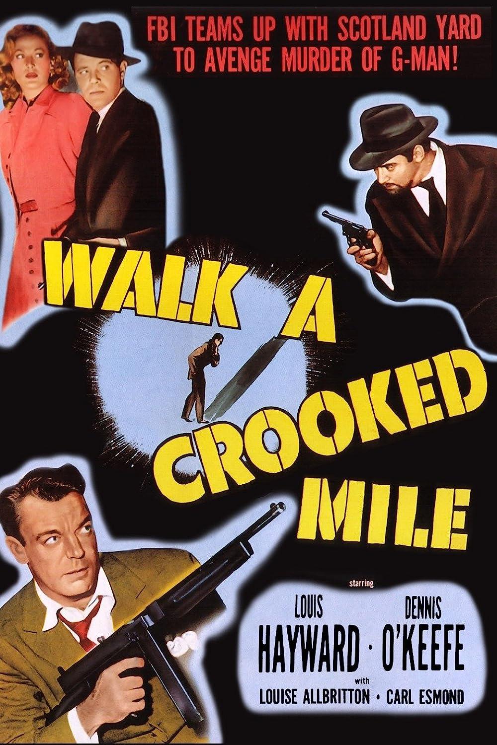 Walk a Crooked Mile (1948) Cover