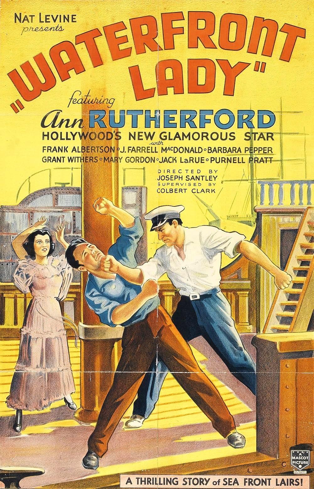 Waterfront Lady (1935) Cover