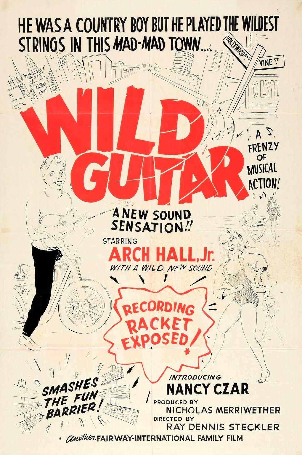 Wild Guitar (1962) Cover