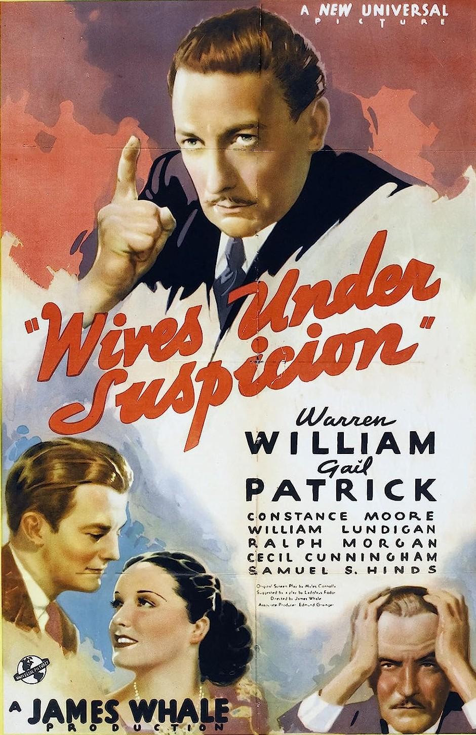 Wives Under Suspicion (1938) Cover