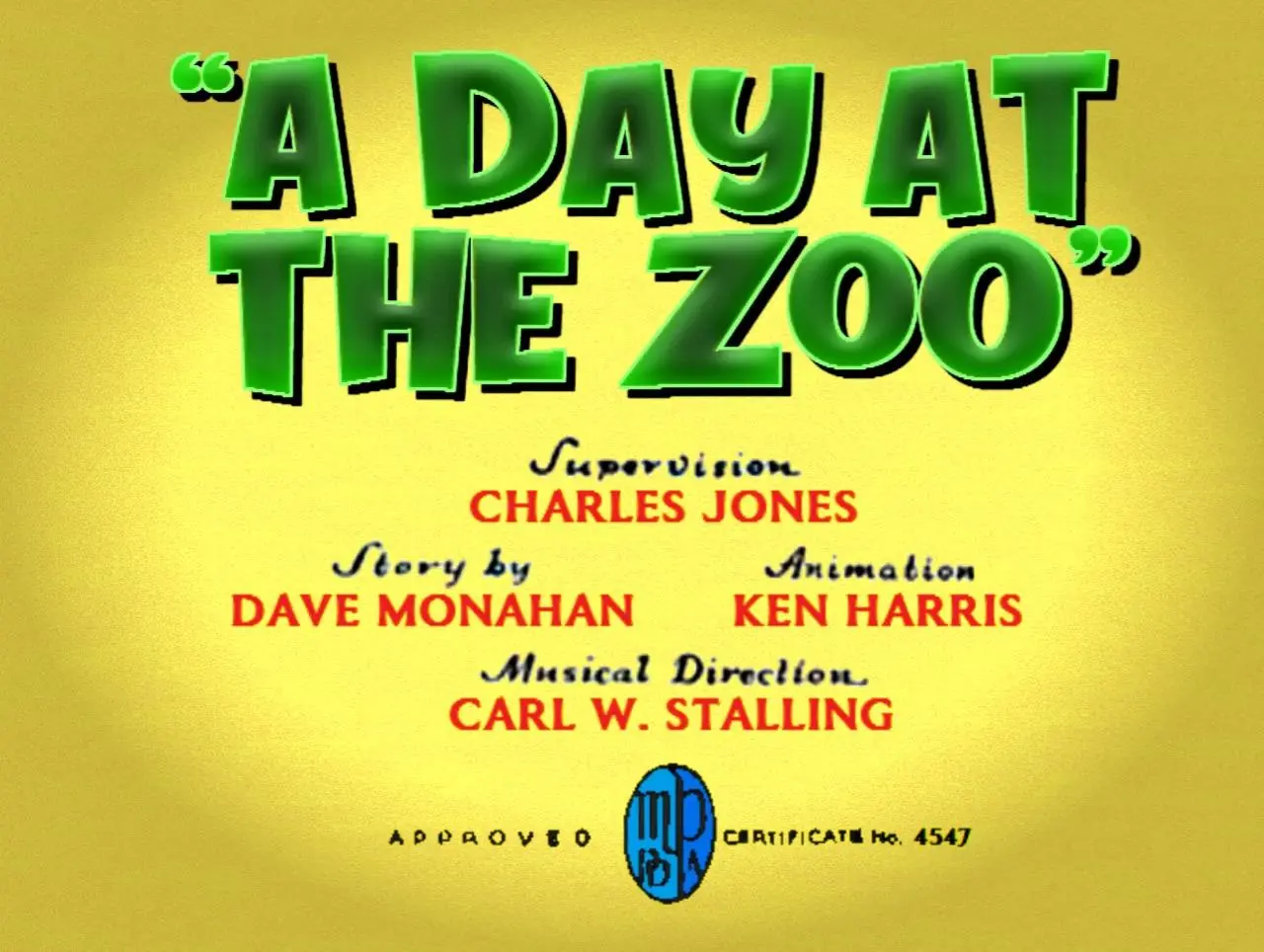 A Day at the Zoo (1939) Cover