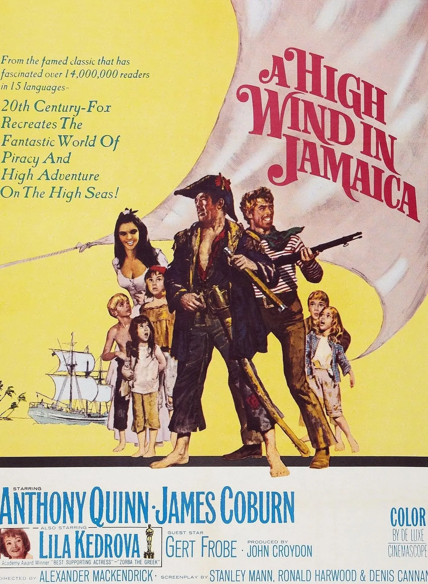 A High Wind in Jamaica (1965) Cover