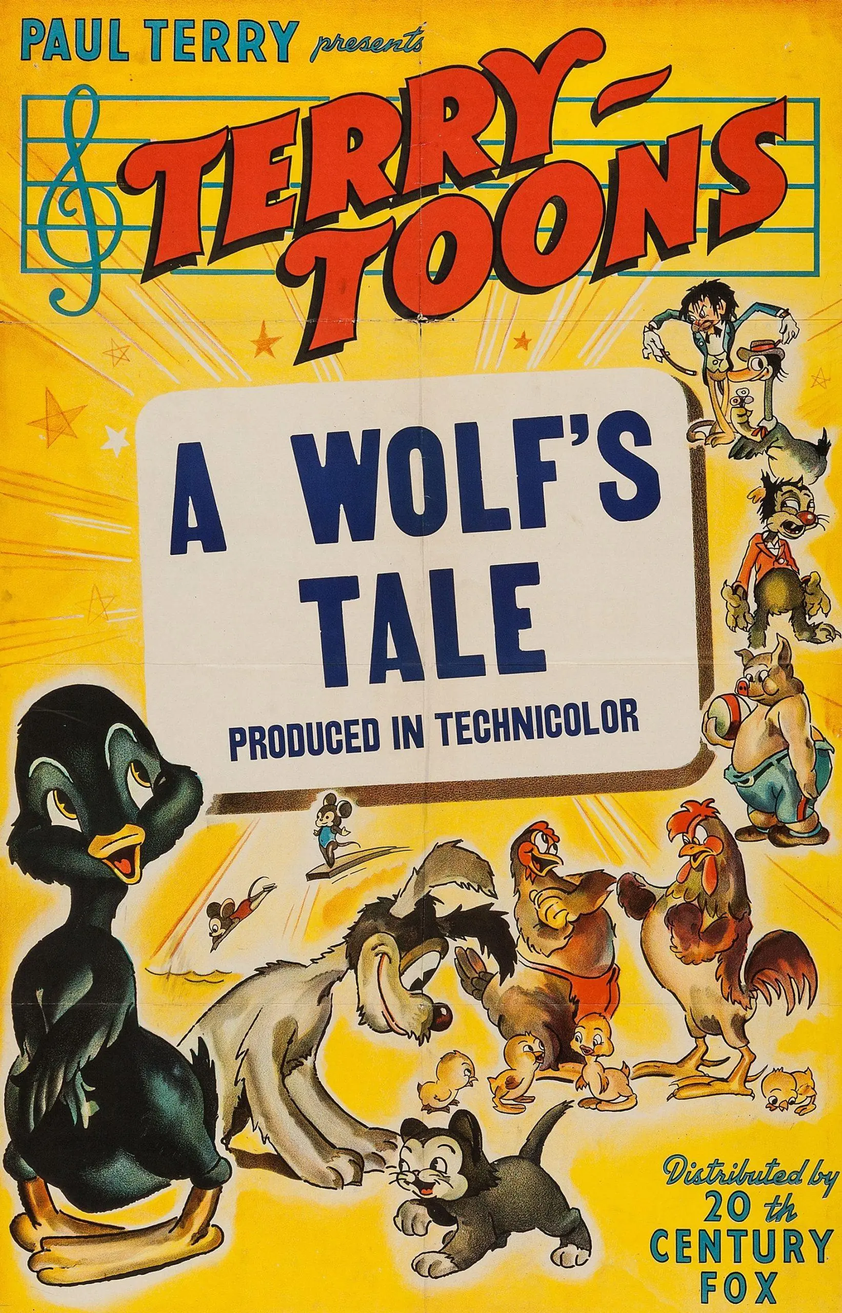 A Wolf's Tale (1944) Cover