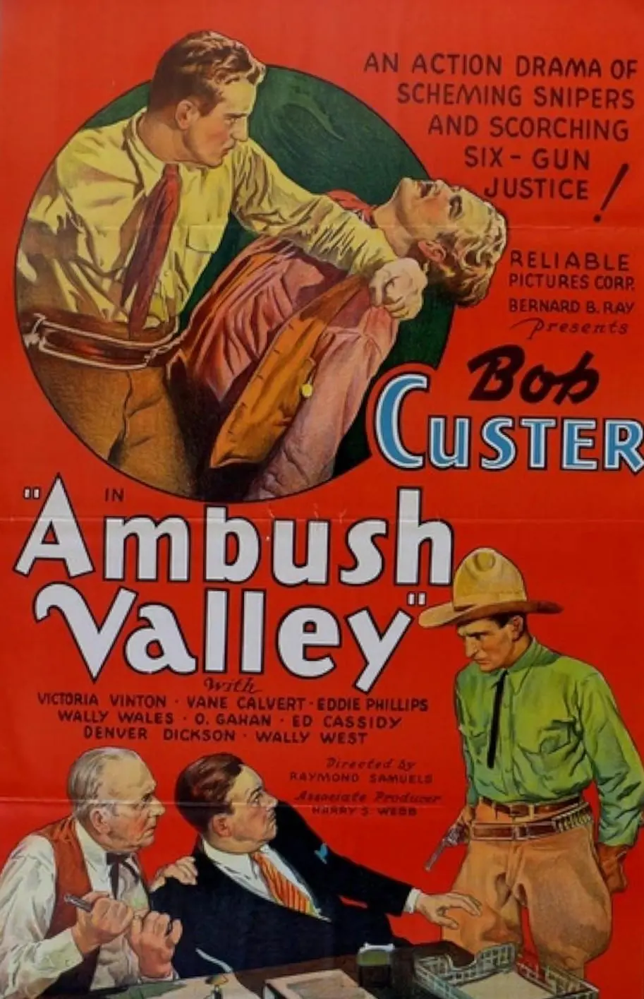 Ambush Valley (1936) Cover