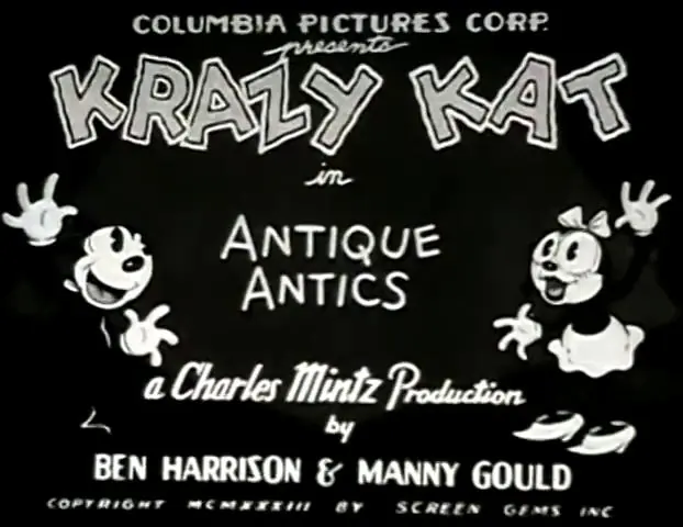 Antique Antics (1933) Cover