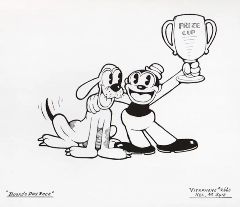 Bosko's Dog Race (1932) Cover