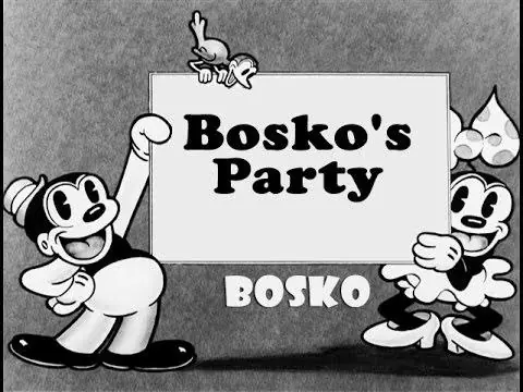 Bosko's Party (1932) Cover