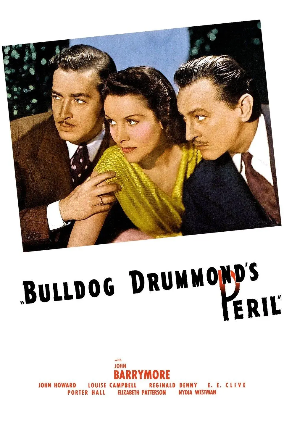 Bulldog Drummond's Peril (1938) Cover