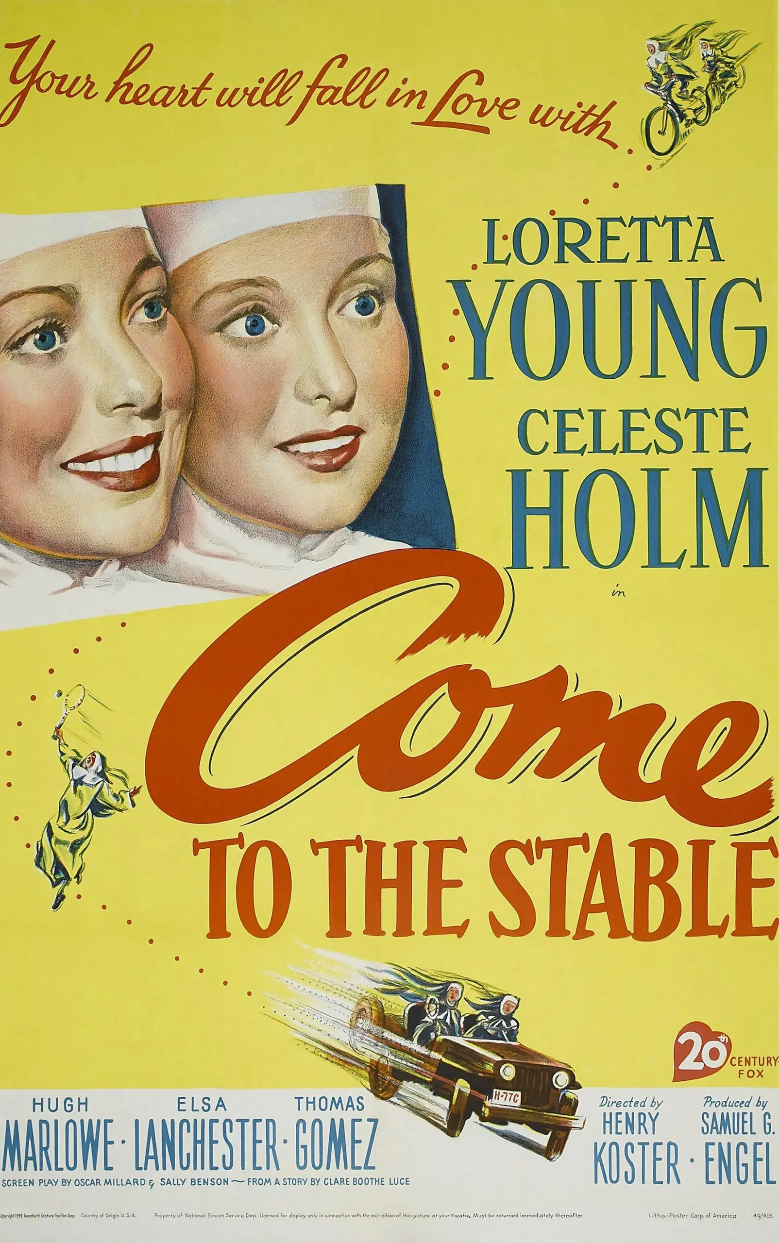 Come to the Stable (1949) Cover