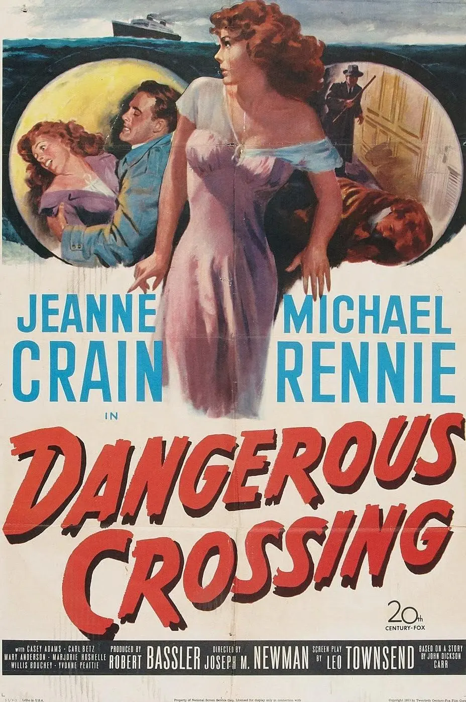Dangerous Crossing (1953) Cover