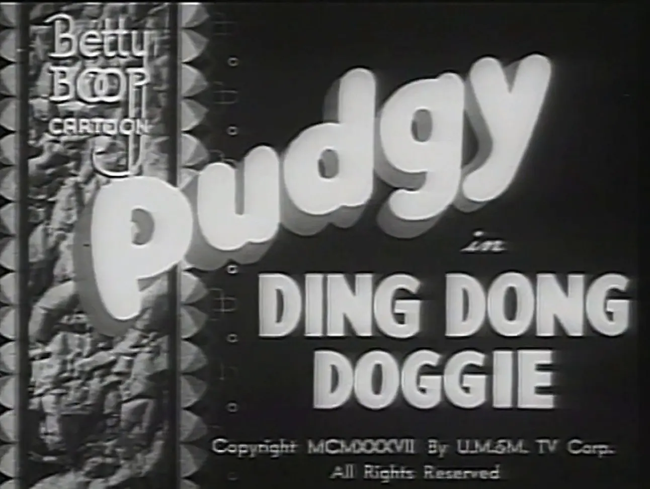 Ding Dong Doggie (1937) Cover