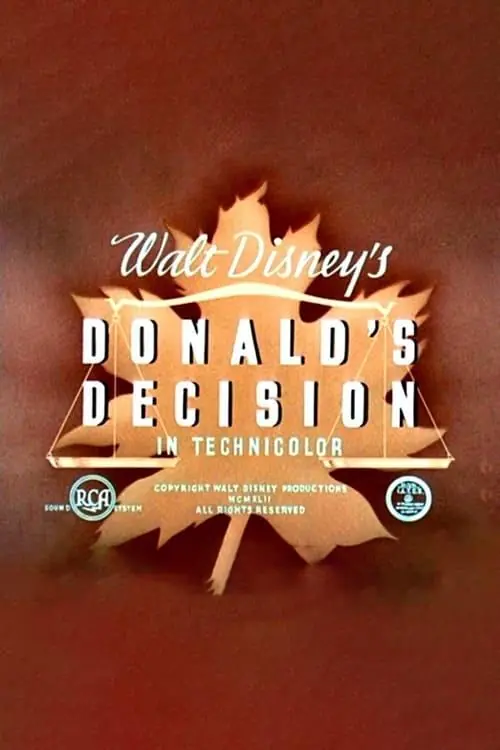Donald's Decision (1942) Cover
