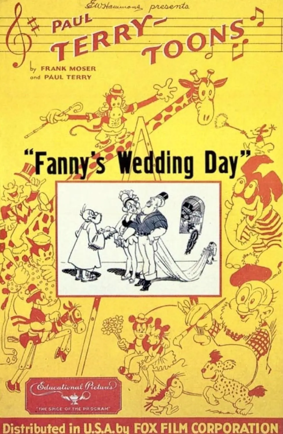 Fanny's Wedding Day (1933) Cover