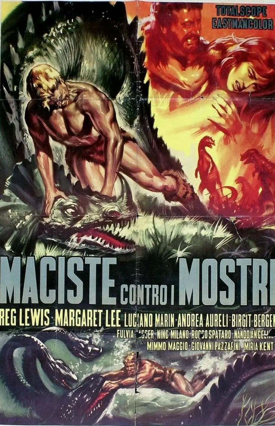 Fire Monsters Against the Son of Hercules (1962) Cover
