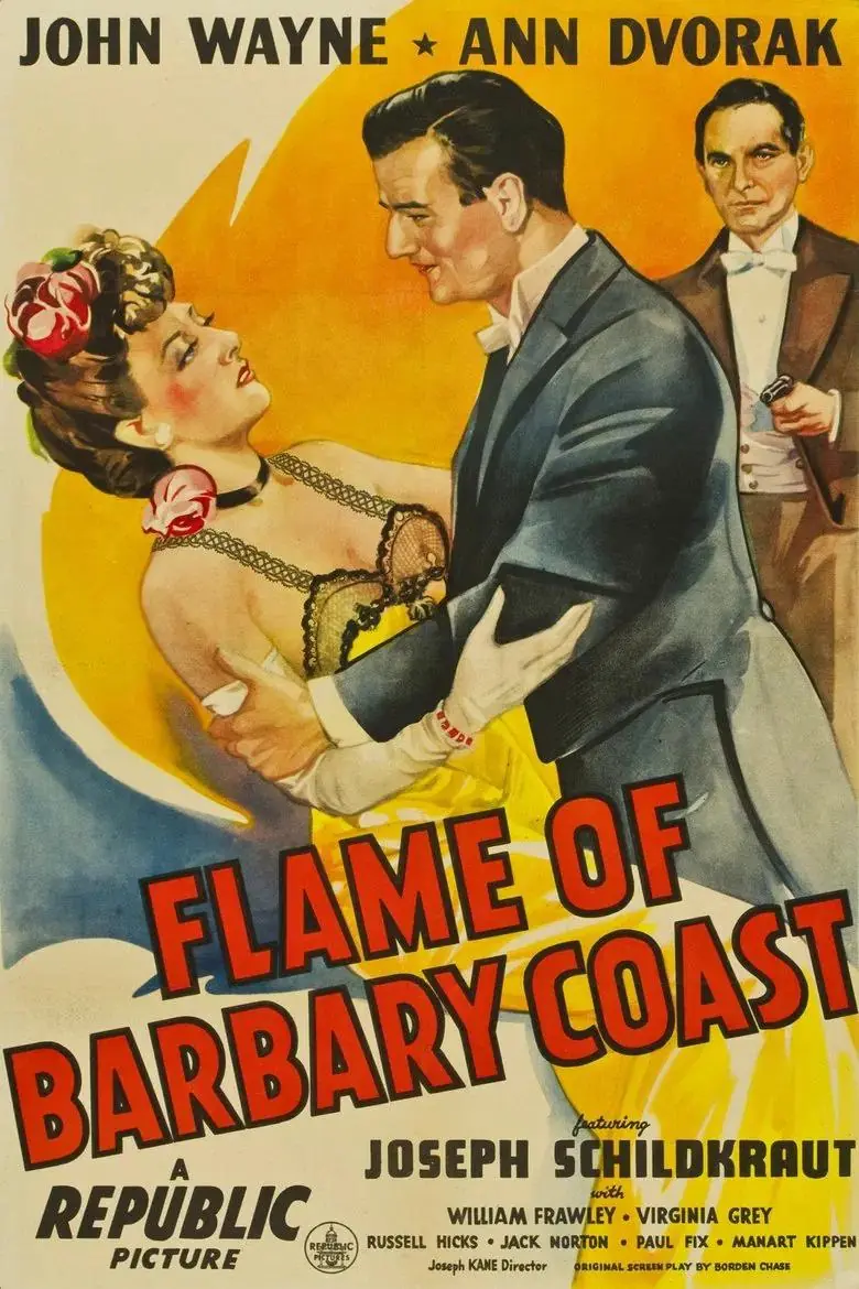 Flame of Barbary Coast (1945) Cover