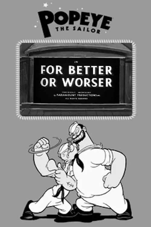 For Better or Worser (1935) Cover
