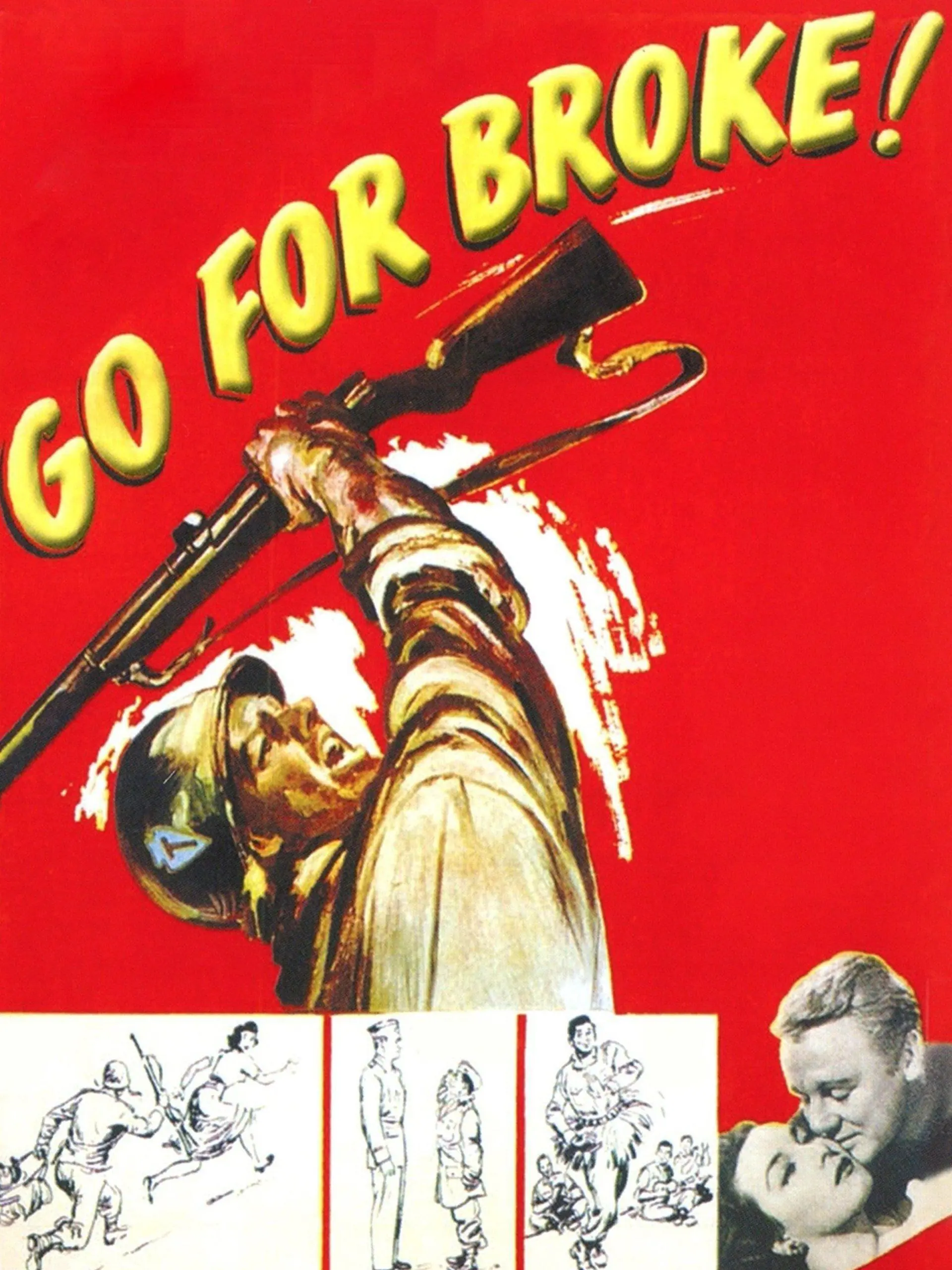 Go for Broke (1951) Cover