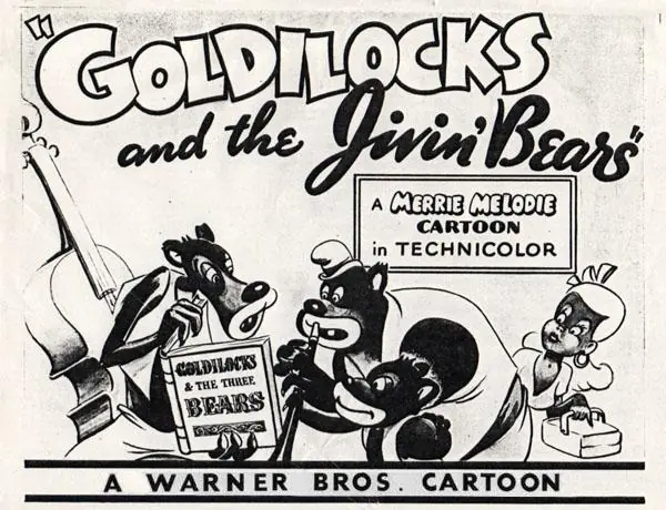 Goldilocks and the Jivin' Bears (1944) Cover