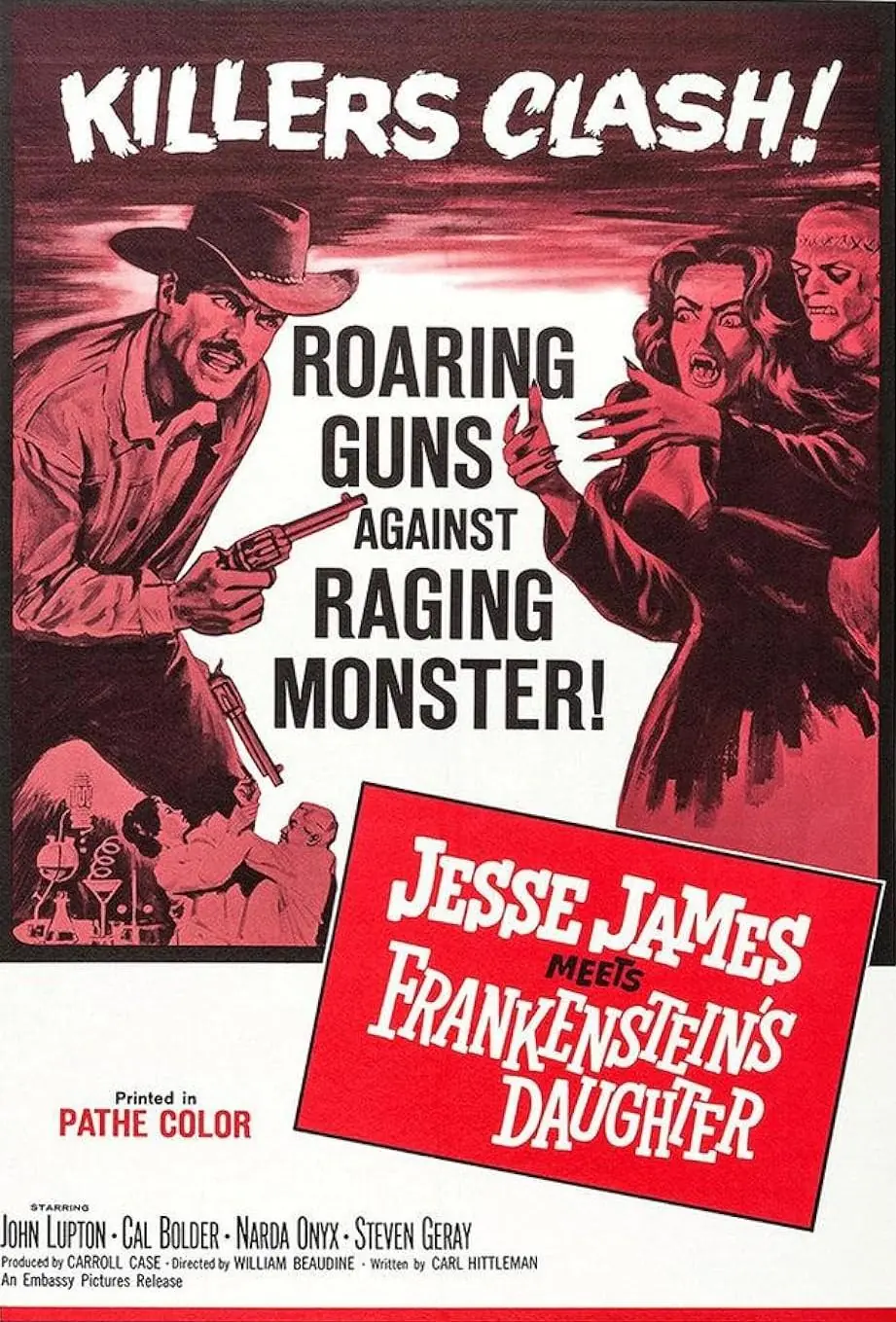 Jesse James Meets Frankenstein's Daughter (1966) Cover