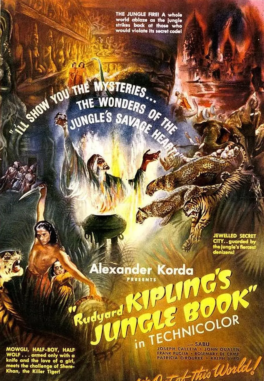 Jungle Book (1942) Cover