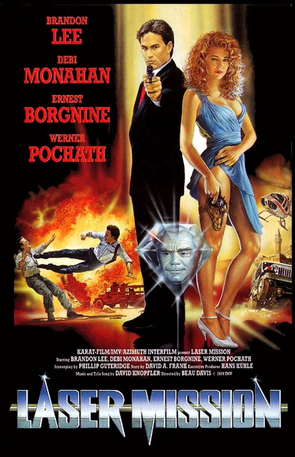 Laser Mission (1989) Cover