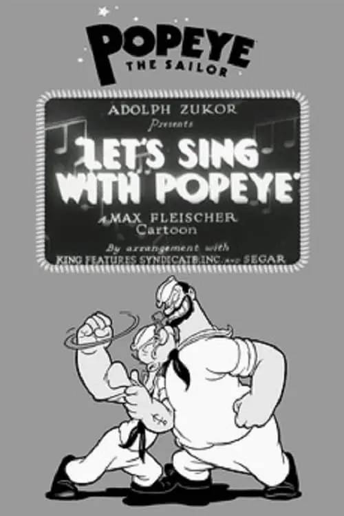 Let's Sing with Popeye (1934) Cover