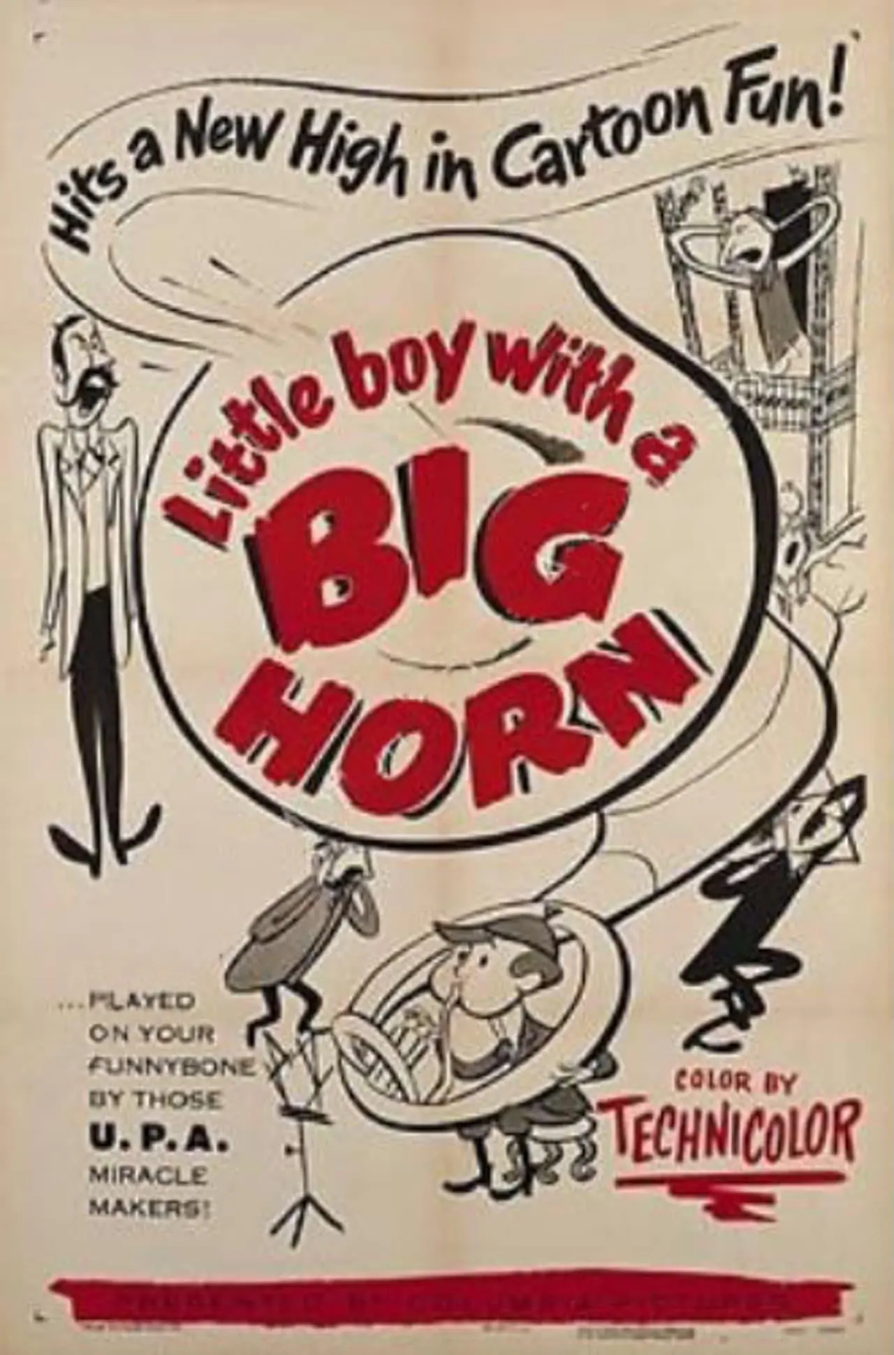 Little Boy with a Big Horn (1953) Cover