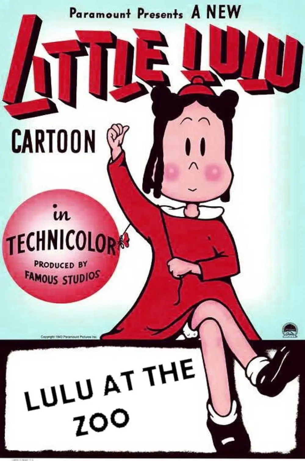 Lulu at the Zoo (1944) Cover