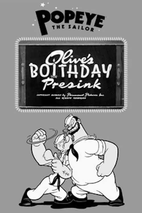 Olive's Boithday Presink (1941) Cover
