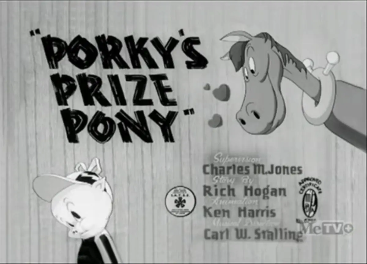 Porky's Prize Pony (1941) Cover