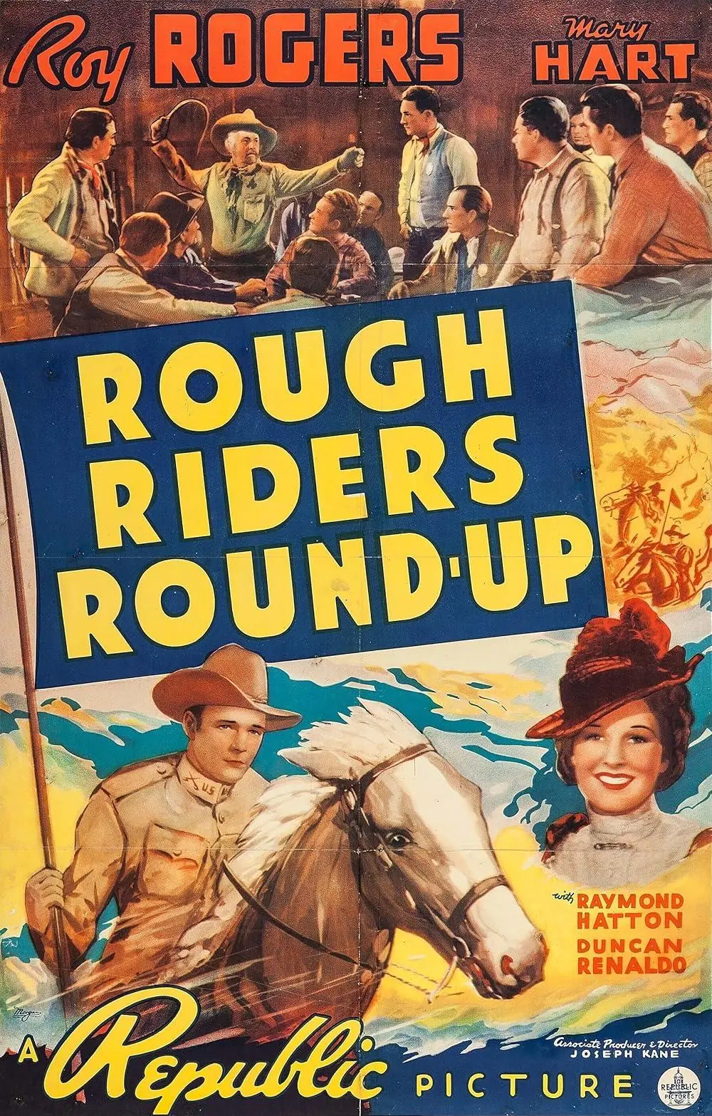 Rough Riders' Round-Up (1939) Cover