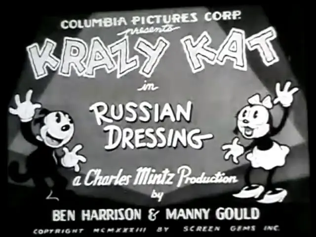 Russian Dressing (1933) Cover