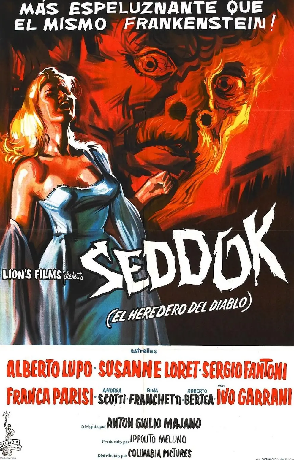 Seddok, l'erede di Satana (1960) Cover