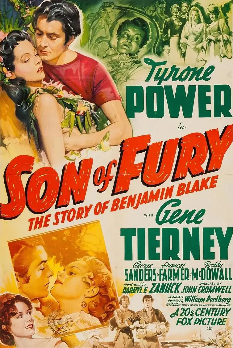 Son of Fury: The Story of Benjamin Blake (1942) Cover
