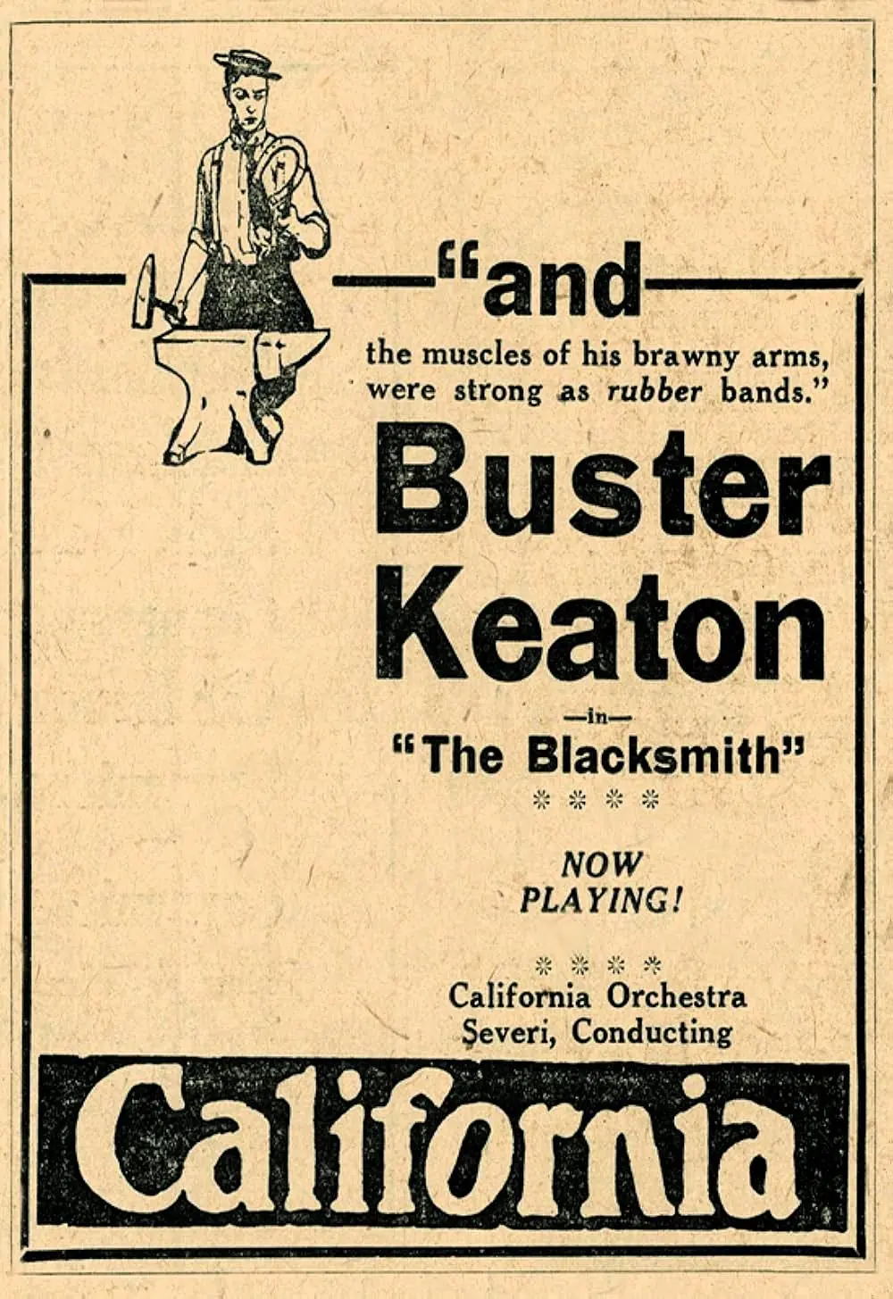 The Blacksmith (1922) Cover