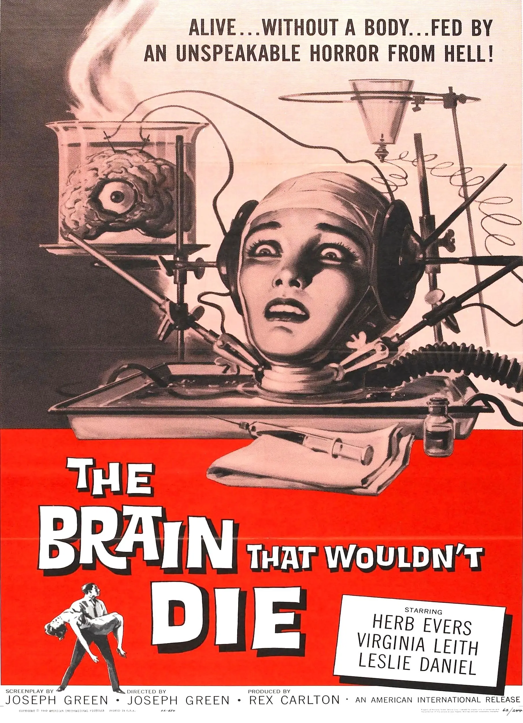The Brain That Wouldn't Die (1962) Cover