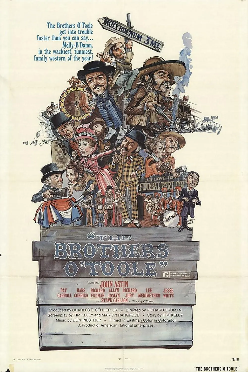 The Brothers O'Toole (1973) Cover