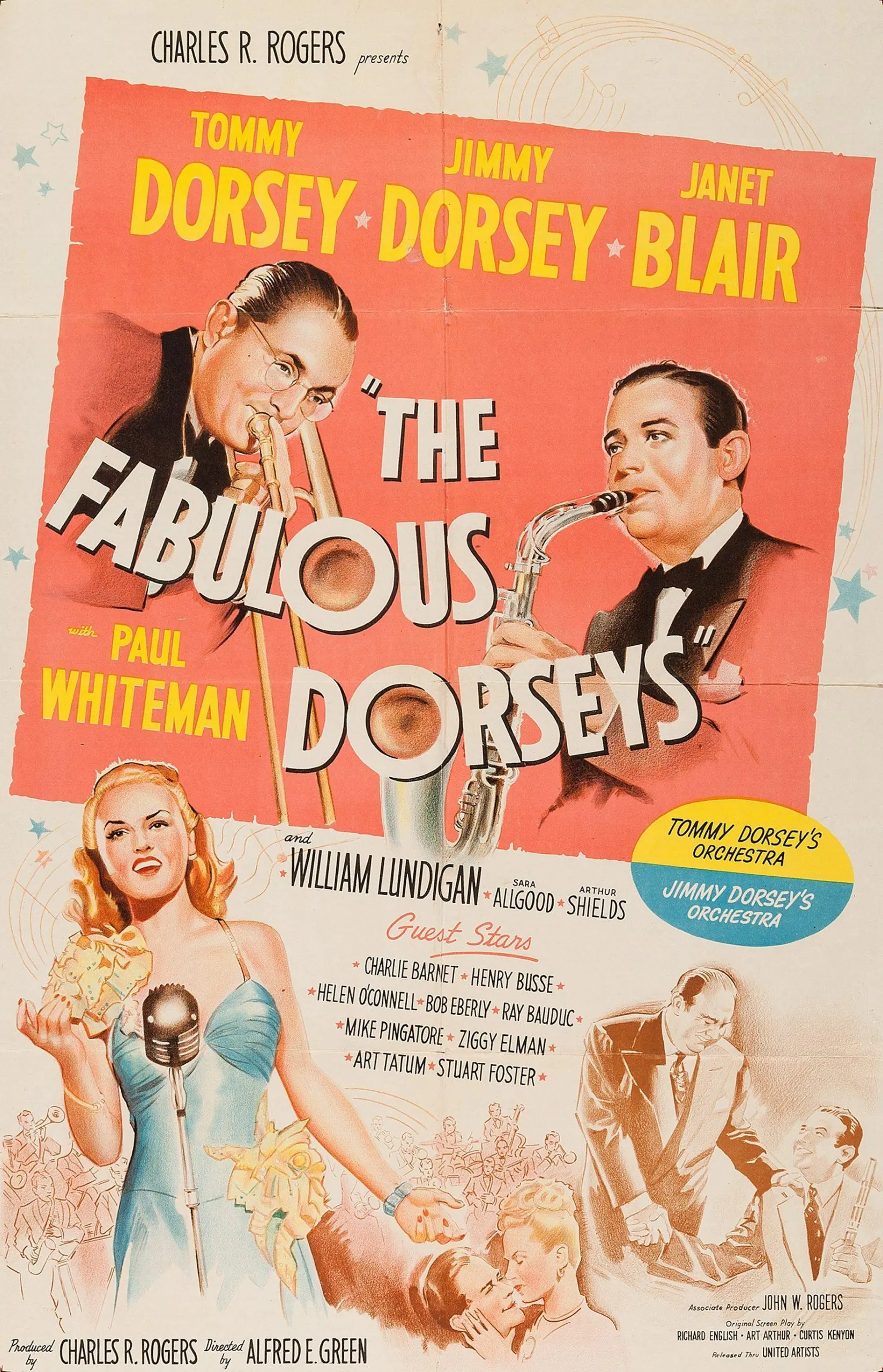 The Fabulous Dorseys (1947) Cover