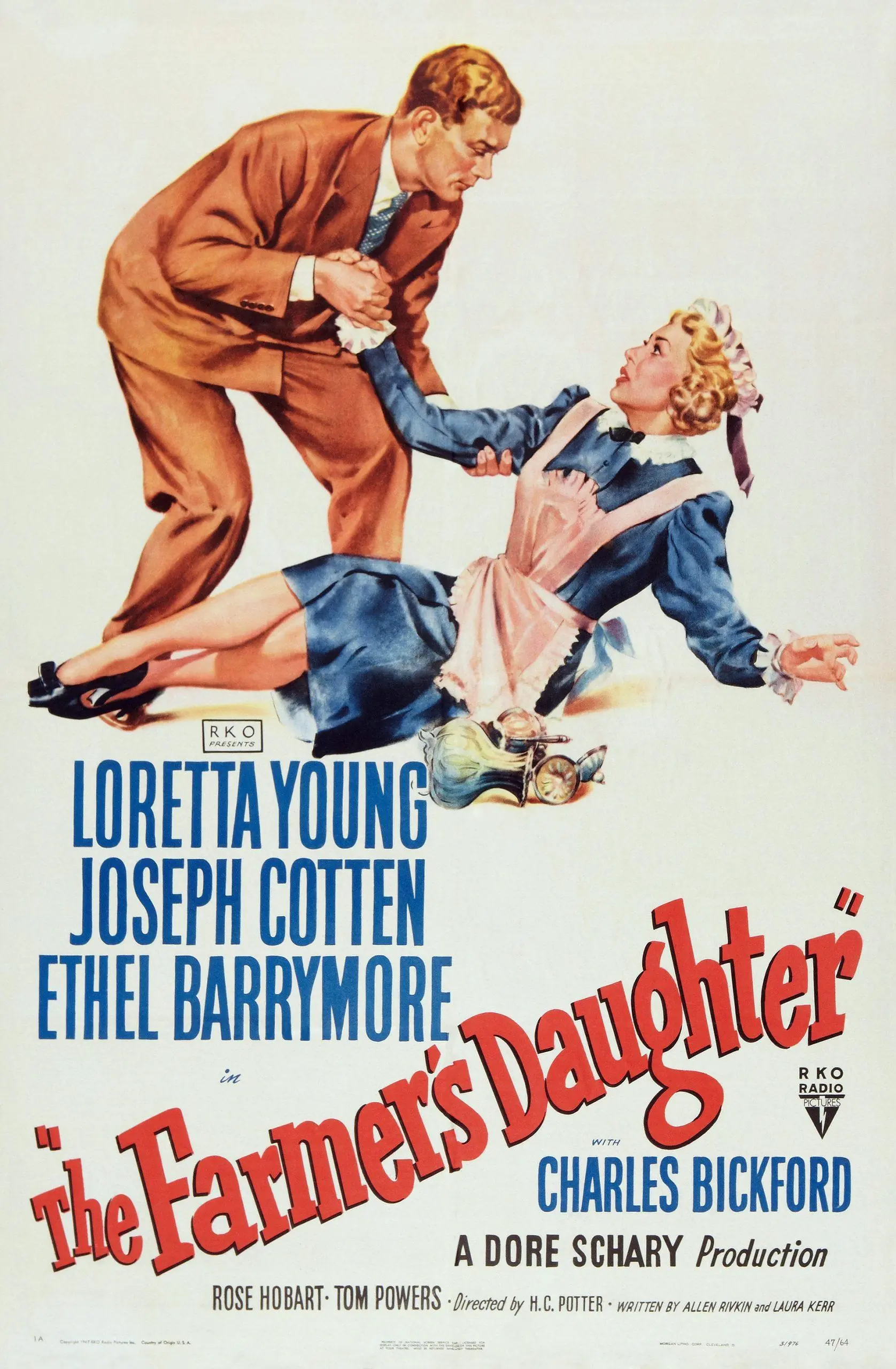 The Farmer's Daughter (1947) Cover