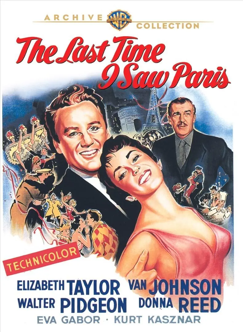 The Last Time I Saw Paris (1954) Cover