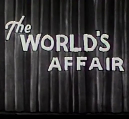 The World's Affair (1933) Cover