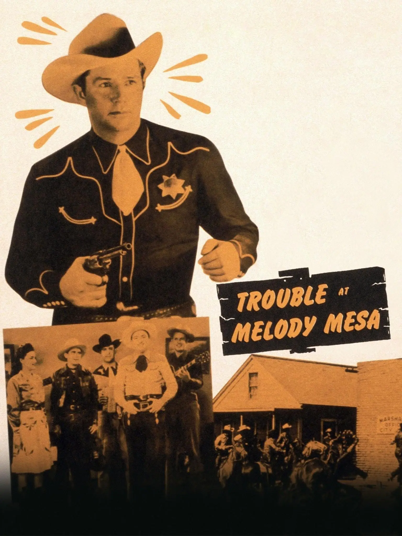 Trouble at Melody Mesa (1949) Cover